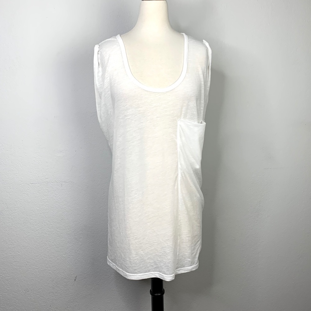 Helmut Lang Deconstructed Muscle T Tank